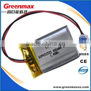 1800mah 456080 Polymer Li-ion Battery thumbnail-1
