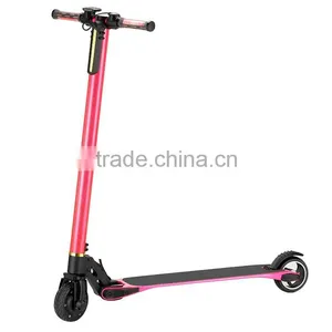 2016 The Lightest Carbon Fiber Electric Scooter Electric Folding Bicycle With Samsung Battery. thumbnail-3