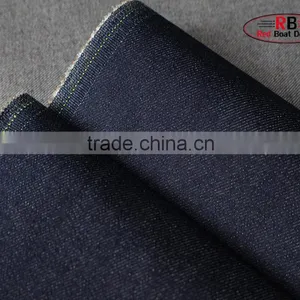 Wholesale Blue Cotton Denim Fabric With Low Price for Boy's Pants thumbnail-3