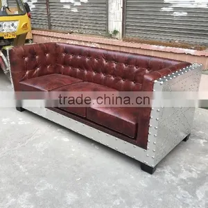 Aluminium Sheet 3 Seater Sofa thumbnail-3