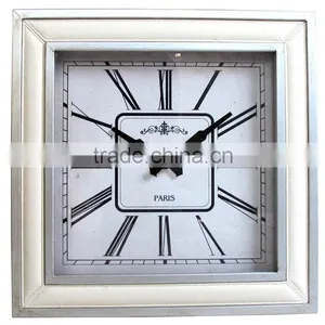 Wholesale Antique Metal Clock Rectangular Big Clock For Gift thumbnail-1