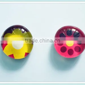 3D Colorful Epoxy Crystal Glass Fridge Magnet thumbnail-1