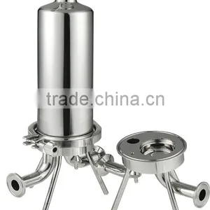 Stainless Steel Sanitary Filter Housing,sanitary SS Filter Housing for Liquid Filtratiion thumbnail-1
