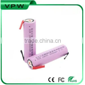 3.7v 1800mah 18650 Li-ion Battery With Pcb thumbnail-1