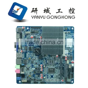 Baytrial J1900/J1800 Cpu Fanless All in One Thin Clients Industrial Embedded Motherboard thumbnail-2