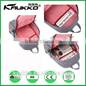 New Stylish Casual Polyester Teen School Backpack K1004 thumbnail-2