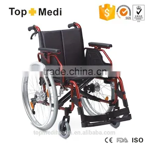 Drum Brake Quick Release Axle Aluminum Wheelchair for Disabled and Elder thumbnail-1