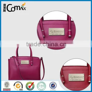 Wholesale Fashion Engraved Custom Metal Bag Label for Handbag thumbnail-6