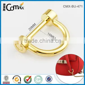 Steel Metal Buckle D Ring Clip For Canvas Leather Crossbody Bag thumbnail-1
