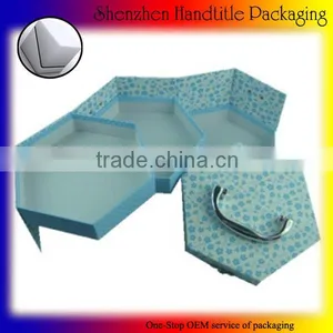 Creative Hexagon Paper Rigid Box thumbnail-1