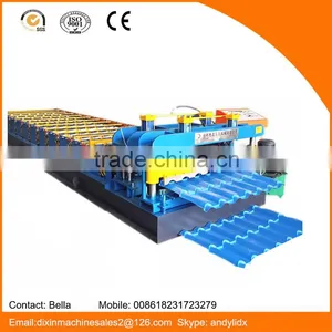 Hot Sale Aluminum Step Tile Roofing Machine With ISO 9001 for Roof Tile to Eastern Asia Market thumbnail-2