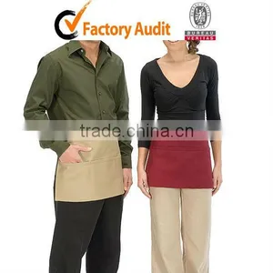 Decorative Unisex Half Waist Aprons With Thress Pockets thumbnail-1