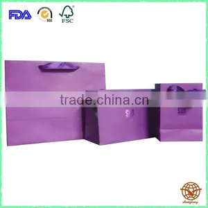 Custom Printed Handle Paper Bag With Rope Handle,Luxury Gift Bag thumbnail-1