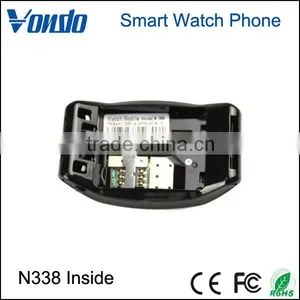 Vondo New N388 GSM Quadband Voice Dialing Unlocked Touch Screen--Black Watch Cell Phone thumbnail-4