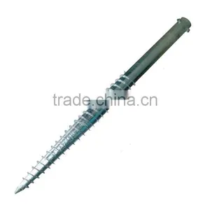 Hot Dipped Galvanized Ground Screw Anchor for Fence thumbnail-1