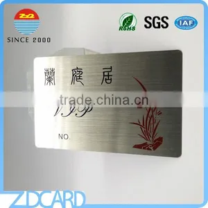 High Quality Full Color Print Metal Membership Card thumbnail-6