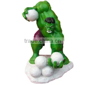 Customized Resin Hulk Toy Home Decoration thumbnail-1