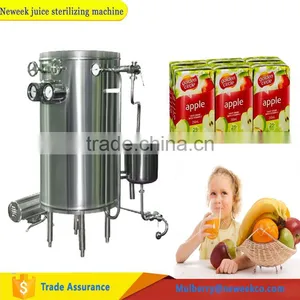 Neweek Electric or Steam Heating Coiled Tube Fruit Juice Sterilizing Machine thumbnail-1