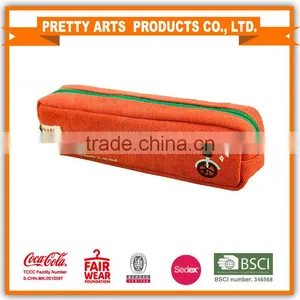 BSCI SEDEX Pillar 4 Really Factory Locally Sourced Organic Cotton Canvas Pencil Case for Students thumbnail-1