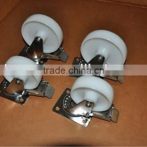 3" 4" 5" Nylon Casters and Wheel thumbnail-1
