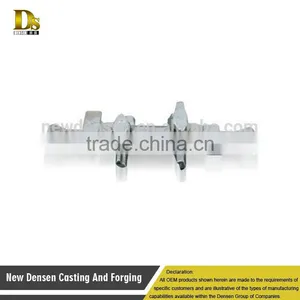 OEM Custom China Produces High Quality Customized Precoated Sand Casting Rubber Track Insert thumbnail-1