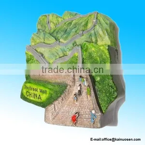 The Great Wall China. (7 Wonders of the World ), High Quality Resin 3d Magnet thumbnail-1