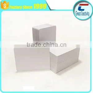 CR80 Printable PVC ID Card Thermal Printer /credit Card Size Inkjet Printer Blank Pvc id Card thumbnail-4
