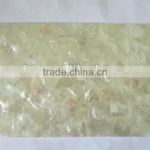 Multi Layers Thick Irregular White Lip Mop Shell Veneer thumbnail-1