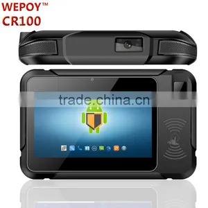 IP65 7 Inch Touch Screen Wifi Gps 3g Nfc Rfid Fingerprint Reader Barcode Scanner Reader Rugged Tablet thumbnail-5