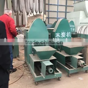 Wood Sawdust Charcoal Making Machine Working Principle thumbnail-2