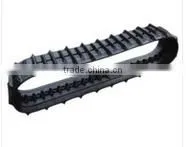 Excavator Track Assembly 300 * 52.5 * 84 Mini Rubber Track for Construction/harvest Machine thumbnail-1