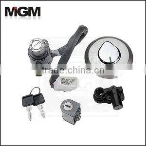 OEM High Quality Motorcycle Ignition Switch , Motorcycle Ignition Key Switch Lock Set thumbnail-1