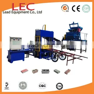 High Quality and Density Electric Concrete Brick Making Machine thumbnail-1