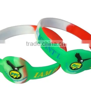 Vogue Unisex Silicone Rubber Band Bracelets Many Kinds Bracelet Manufacturer Silicone id Bracelets thumbnail-1