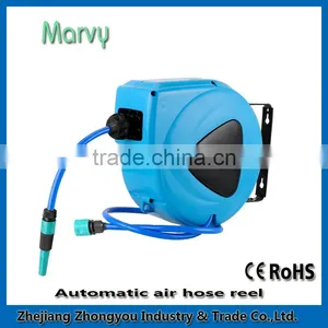 Adjustable Auto Retractable Garden Tools Hose Reel With CE and ROHS thumbnail-1
