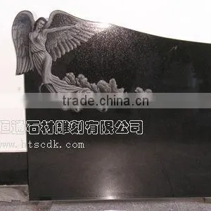 Black Granite Tombstone thumbnail-1