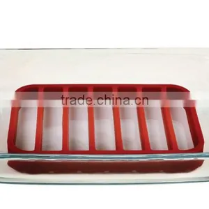 2016 Hot Selling 100% FDA Eco-friendly Silicone Bbq Roasting Rack thumbnail-3