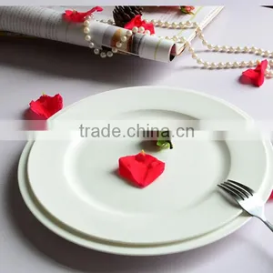 Custom Porous Ceramic Plates White Porcelain Serving Dishes thumbnail-1