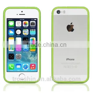 For Apple IPhone 5S Overmolding PC With TPU Protective Cell Phone Protective Shell thumbnail-2