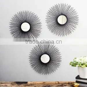Wrought Iron Wall Mounted High Quality Mirror thumbnail-1