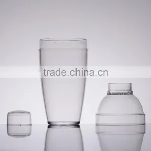 14oz Cocktail Shaker With Cover and Strainers thumbnail-3