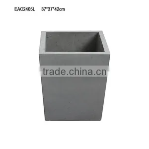 Wholesale Rectangular Molds Lightweight Large Fiberglass Planter thumbnail-5