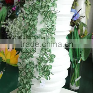 Artificial Fake Hanging Vine Plant Artificial Hanging Rattangarland Home Garden Wall Decoration thumbnail-1