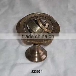 Armillary Made in Brass thumbnail-1