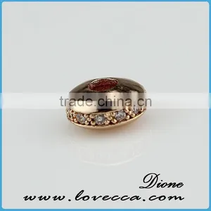 Supply Cooper Micropave Setting Pendant Gold Plating Jewelry Pendant for Weeding thumbnail-4