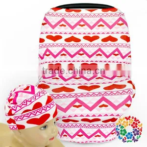 Double Function Baby Car Seat Cover Also Feeding Nursing Cover thumbnail-1