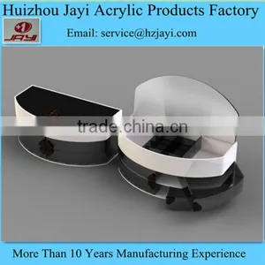 Top Quality Acrylic Makeup Container With Mirror thumbnail-1