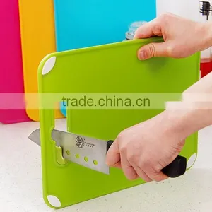 Plastic Chopping Board With Knife Sharpening Stone Wholesale Cutting Boards Cutting Board Kitchen Fruit Chopping Block thumbnail-1