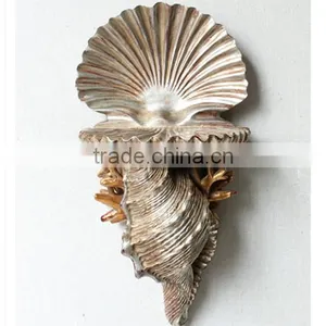 Decorative Shell Shaped Antique Wall Plaques thumbnail-1