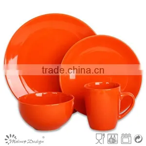 Cheap Round Stoneware Dinnerware Set Ceramic Dinner Set Chinese Manufacturing thumbnail-2